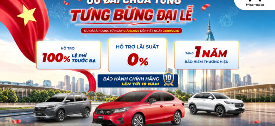 Ưu đãi chưa từng – Tưng bừng đại lễ – CTKM Tháng 9.2026