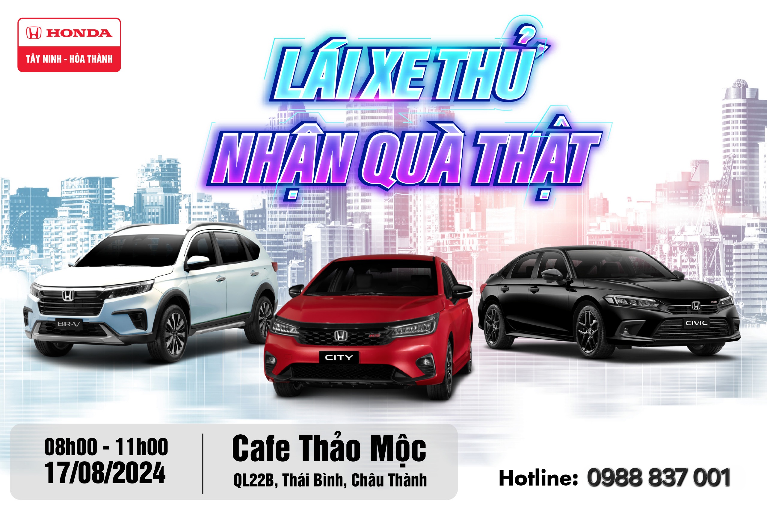 LÁI XE THỬ – NHẬN QUÀ THẬT – CHÂU THÀNH 17.8.2024