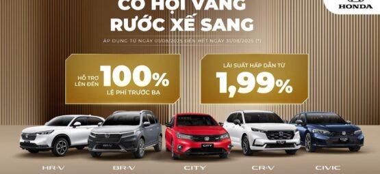 Khuyến mãi lớn tháng 8/2025 – Ưu đãi lệ phí trước bạ, bảo hiểm và lãi suất cực tốt